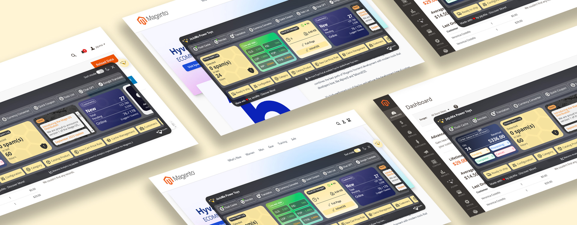 Power Toys For Hyv&auml; & Magento 2